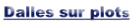 Dalles sur plots